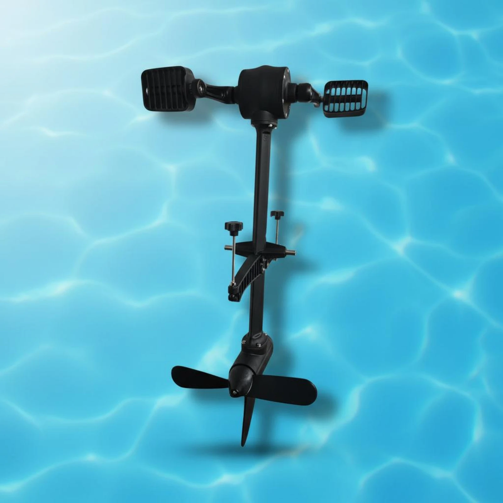 

Foot Pedal Kayak Drive Effortless Propulsion Kayak Pedal Propeller Water Sports Gear Heavy Duty Easy to Install for Fishing