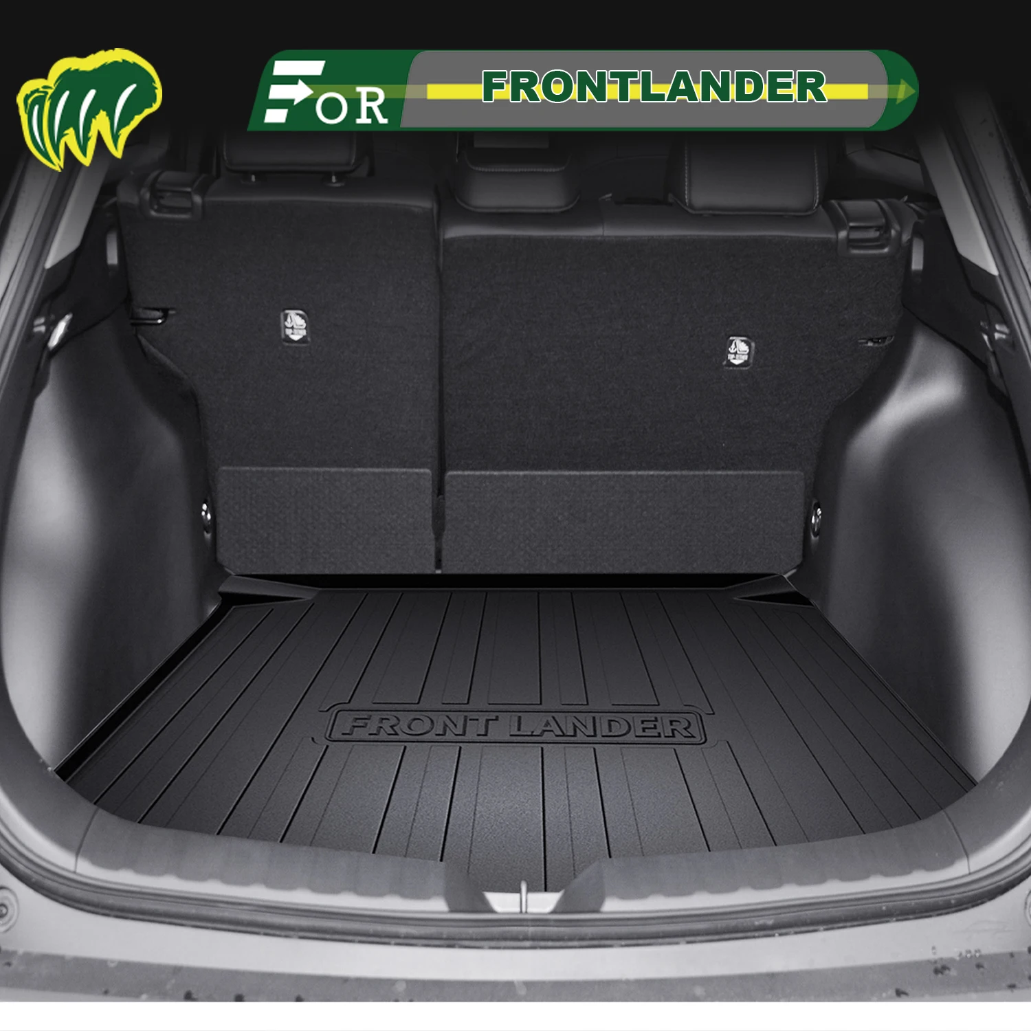 

Для Toyota FRONTLANDER 2022-2025 TPE индивидуальный коврик для багажника автомобиля всесезонный коврик для багажника 3D-образный коврик для багажника задний коврик для багажника