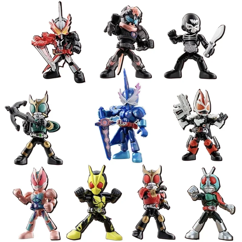 Anime Brickman Kamen Rider Starlight Edition Unboxing Confirmation Generation Beyond Saber Kuuga Figures Ornaments Toys Gifts