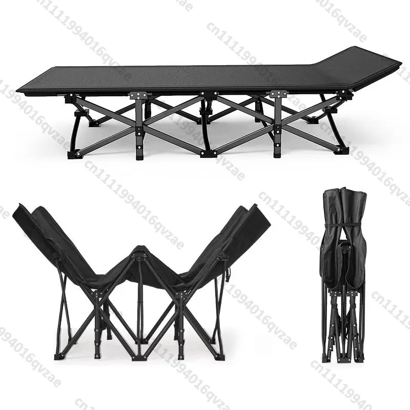 

Portable Lightweight Office Outdoor Travel Metal Folding Bed Foldable Rest Camping Bed Sleeping Bed