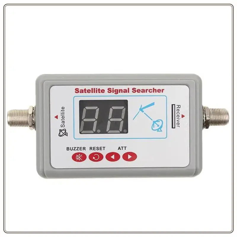 Reliable-SF-95DLS Цифровой измеритель спутникового сигнала Системы приема ТВ ЖК-дисплей Указатель сигнала, SF-95DLS Digital