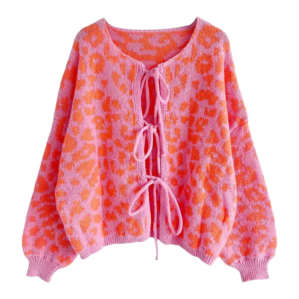 

Women's Lightweight Cropped Cardigan Pullover Soft Tie Open Front Trendy Casual Dressy Autumn Thin Fashion College Jackets