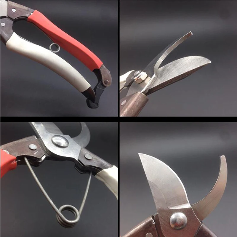 8" Cutter Scissors Garden Hand Pruner Secateurs Pruning Shears Plants Bush Tool