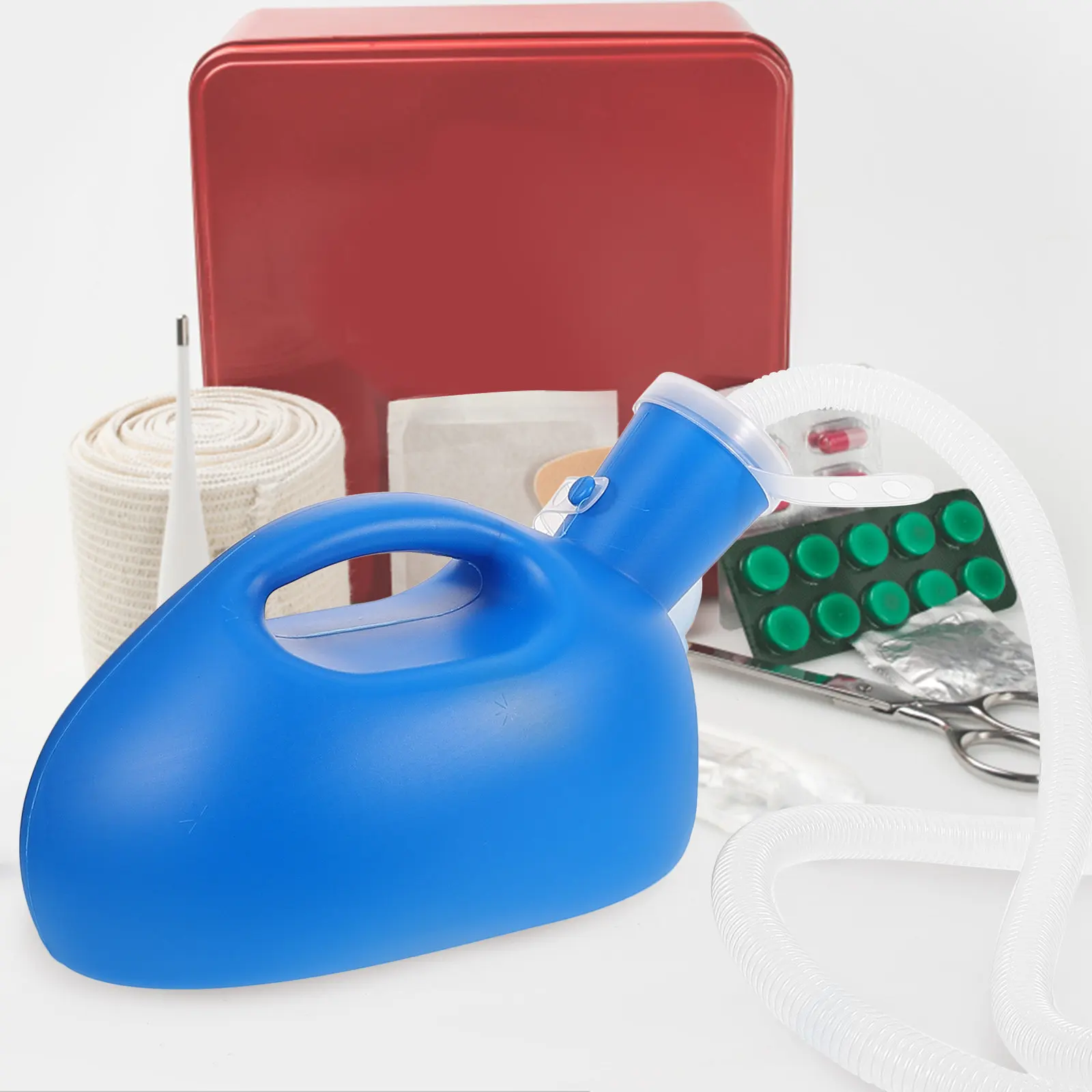 

Мужской пластиковый мочеприемник-катетер, большой, портативный, для лежачих больных, пожилых людей, использования в больницах, путешествиях, кемпинге, защита от проливания