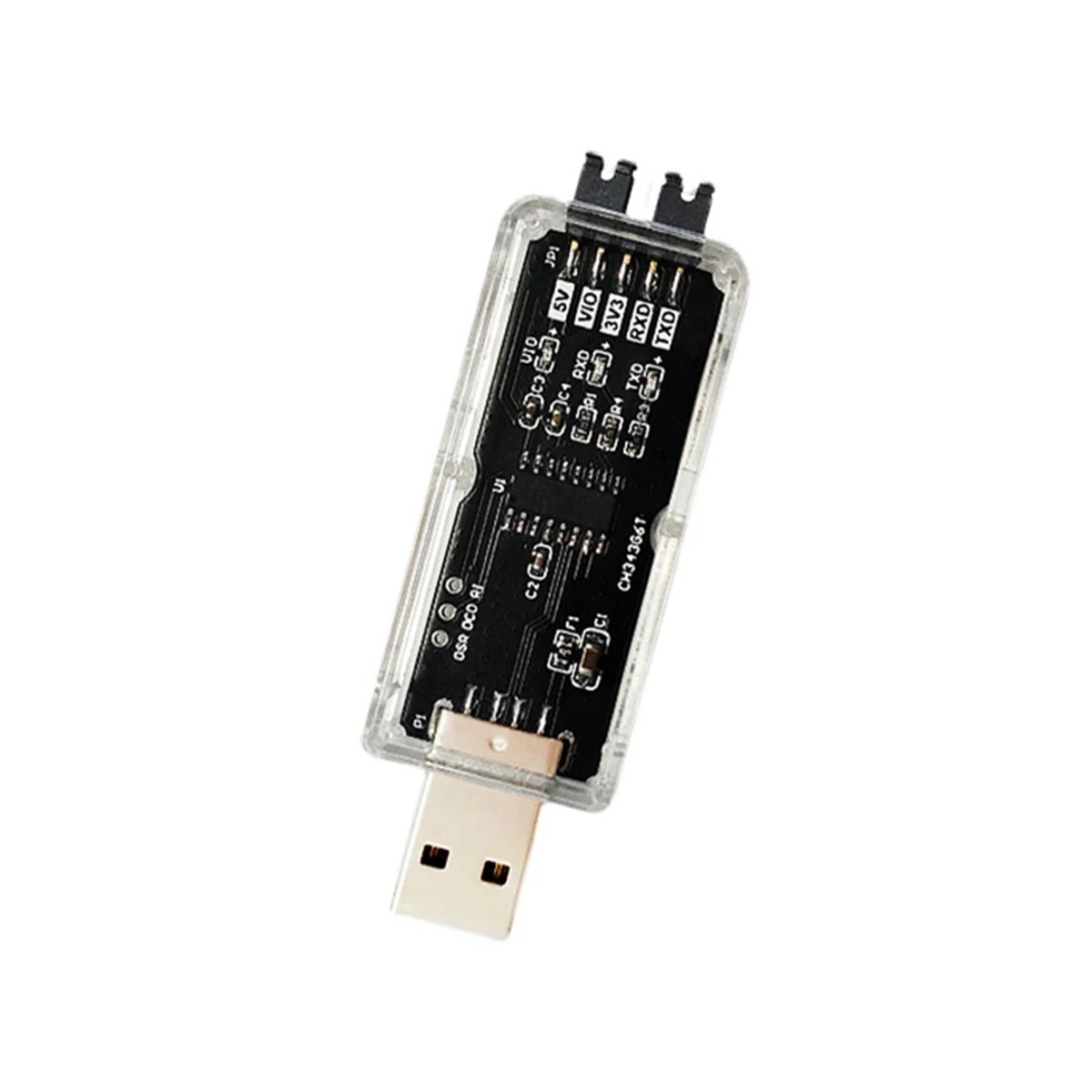 Ch343g6t módulo de alta velocidade porta serial usb para ttl usb para 485 porta serial conversor 6m taxa de transmissão