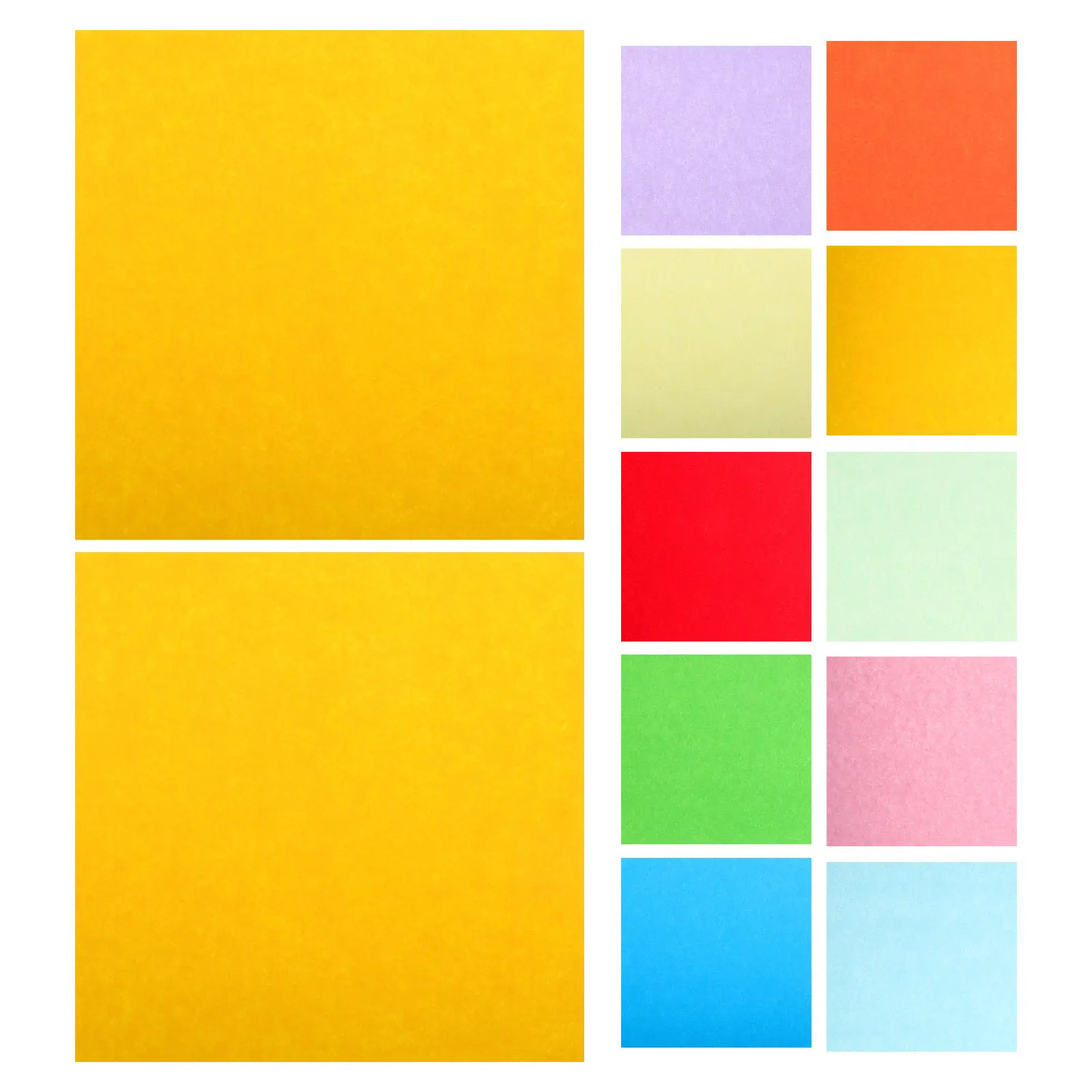 100Sheets Square Origami Paper Double Sided Colored Cardstock Vibrant Assorted Colors Sturdy for DIY Crafts Greeting Cards