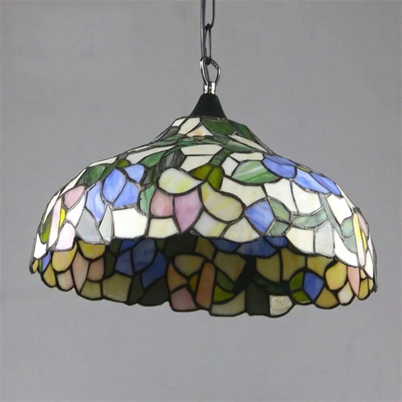 DEBBY Tiffany Pendant Light Contemporary LED Creative Colorful Lamp Fixtures For Home Dining Room