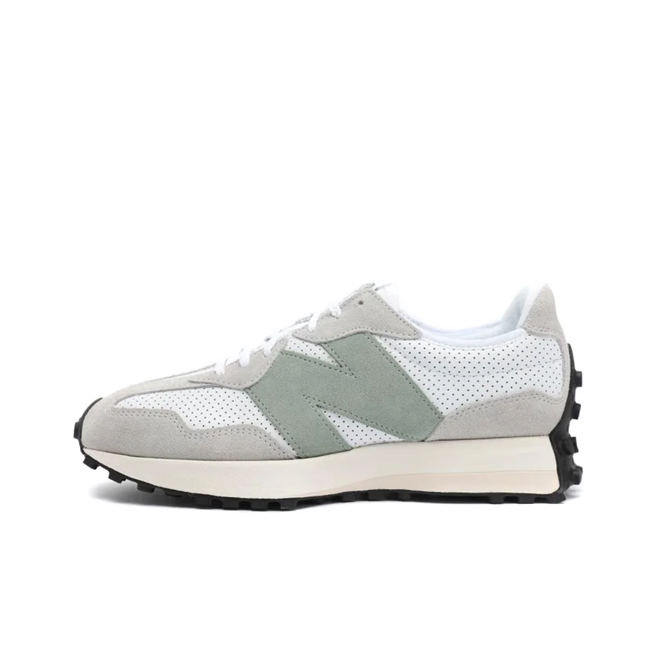 New Balance NB 327 Chaussures de course pour femme, coupe basse, gris clair