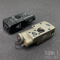 Cqbl 1タクティカルレーザー照準器、ir aimポインター、リモートコントロール圧力スイッチ付きインジケーター、20mmレールに適合