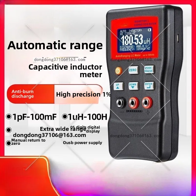 

Handheld capacitance meter special inductance meter MLC500 high precision 1% automatic range digital bridge tester
