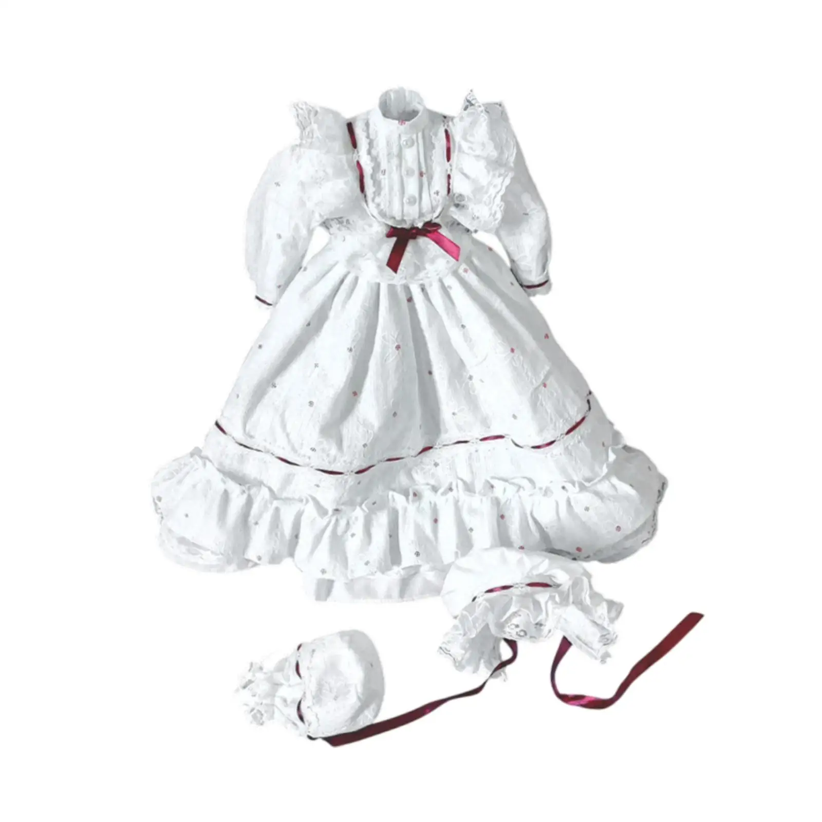 1/3 BJD Doll Dress Kids Toy Easy to Wear Simulation Doll Clothes