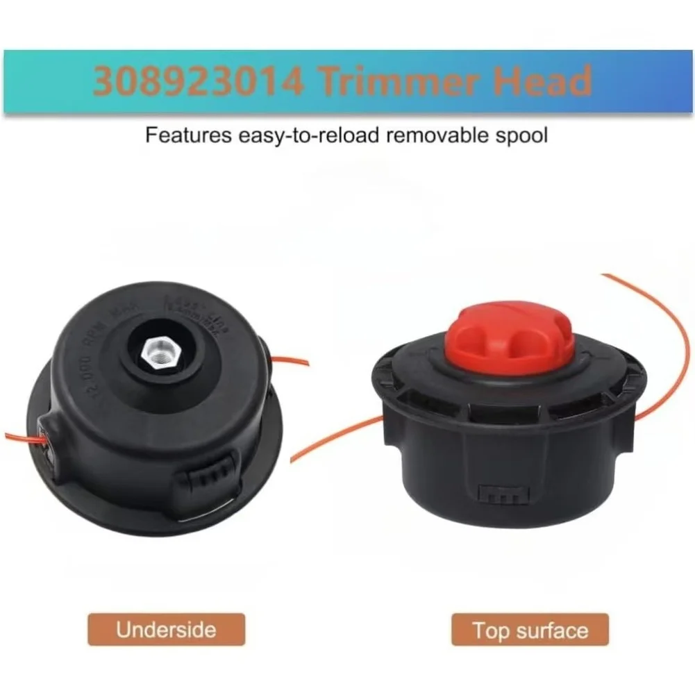 Comfortable Handling Trimmer Trimmer Head Grass Trimmer Spool String Trimmer Replacement Comfortable Handling Removable Design
