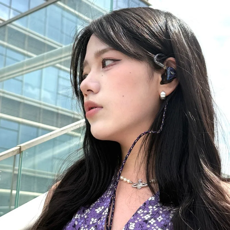 ما قبل البيع TANGZU Tianpeng 1DD + 6BA + 1BC IEM HIFI سماعات أذن سلكية