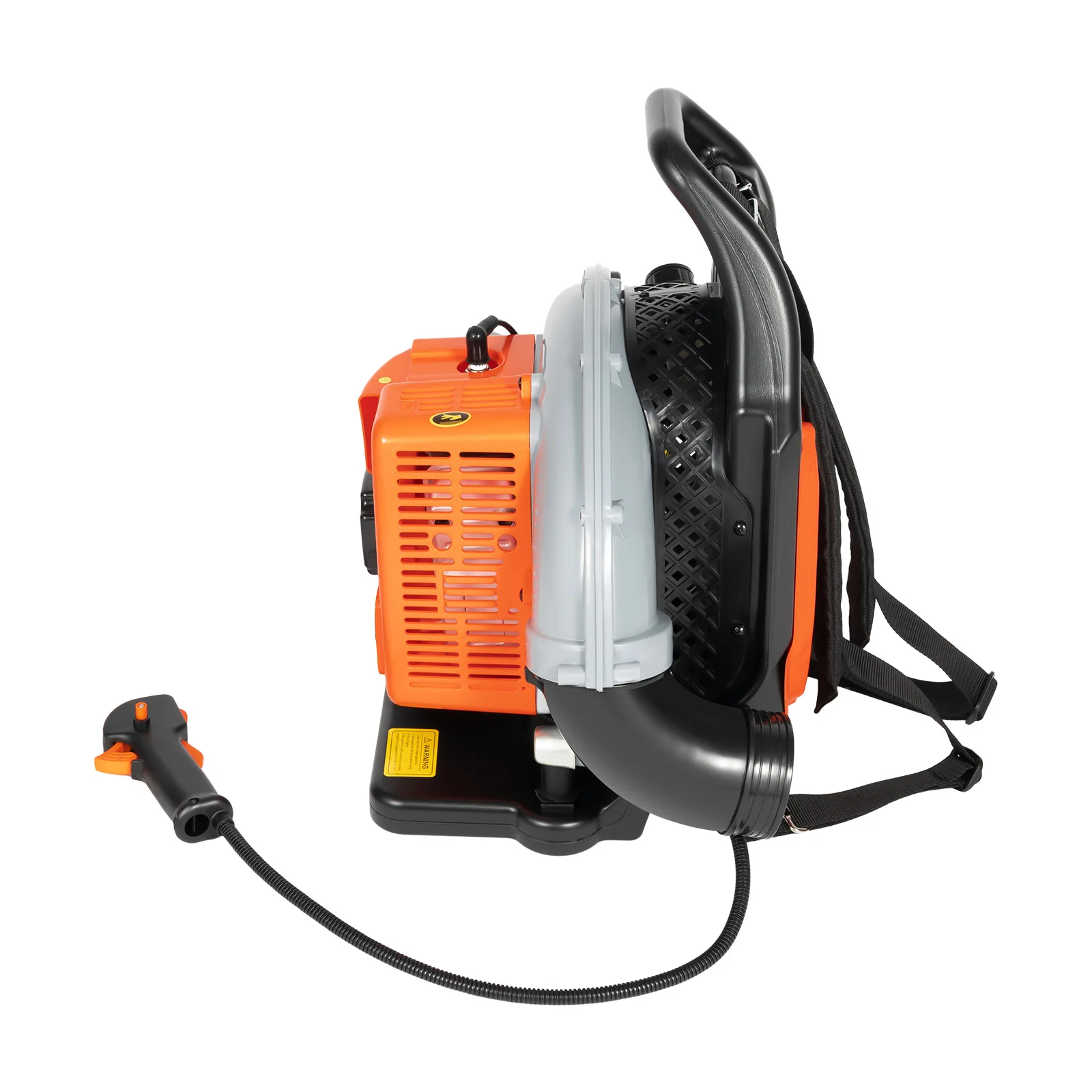65cc 2 tempos gasolina mochila folha ventilador refrigerado a ar ferramenta de jardim ventilador de gasolina 2.7kw 6800r/min para arrumação de quintal