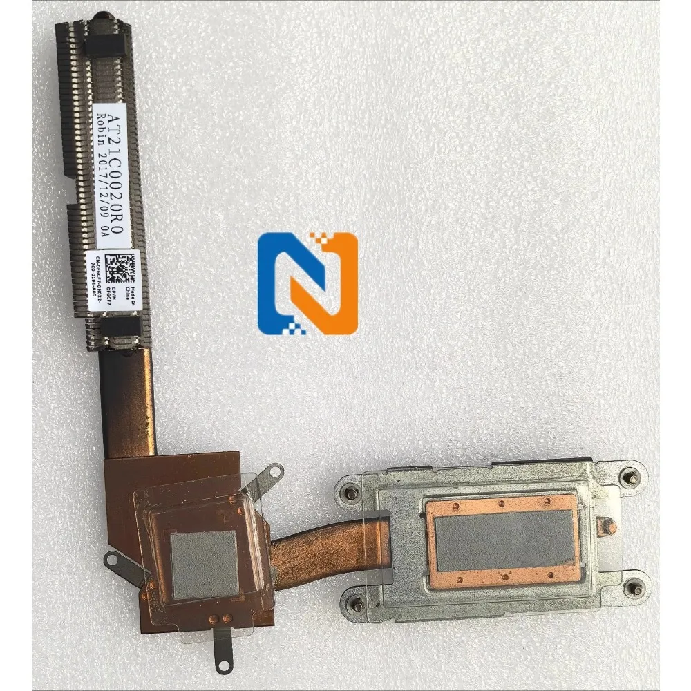 For DELL Dell Latitude 3590  Series Fan & Heatsink Copper tubes for heat conduction in the radiator 0FGCF7
