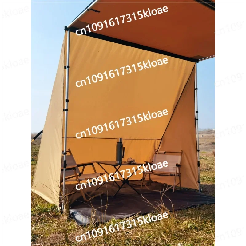 Side tent expansion accessories triangle shelter tent canopy side tent house shade tarpaulin canopy