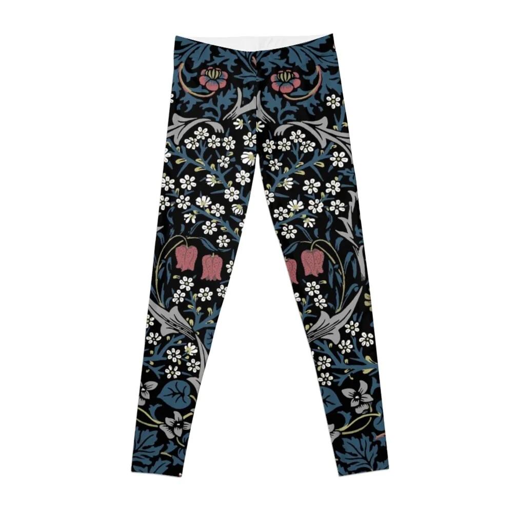 William Morris floral design Leggings push up fitness joggers for Womens Leggings