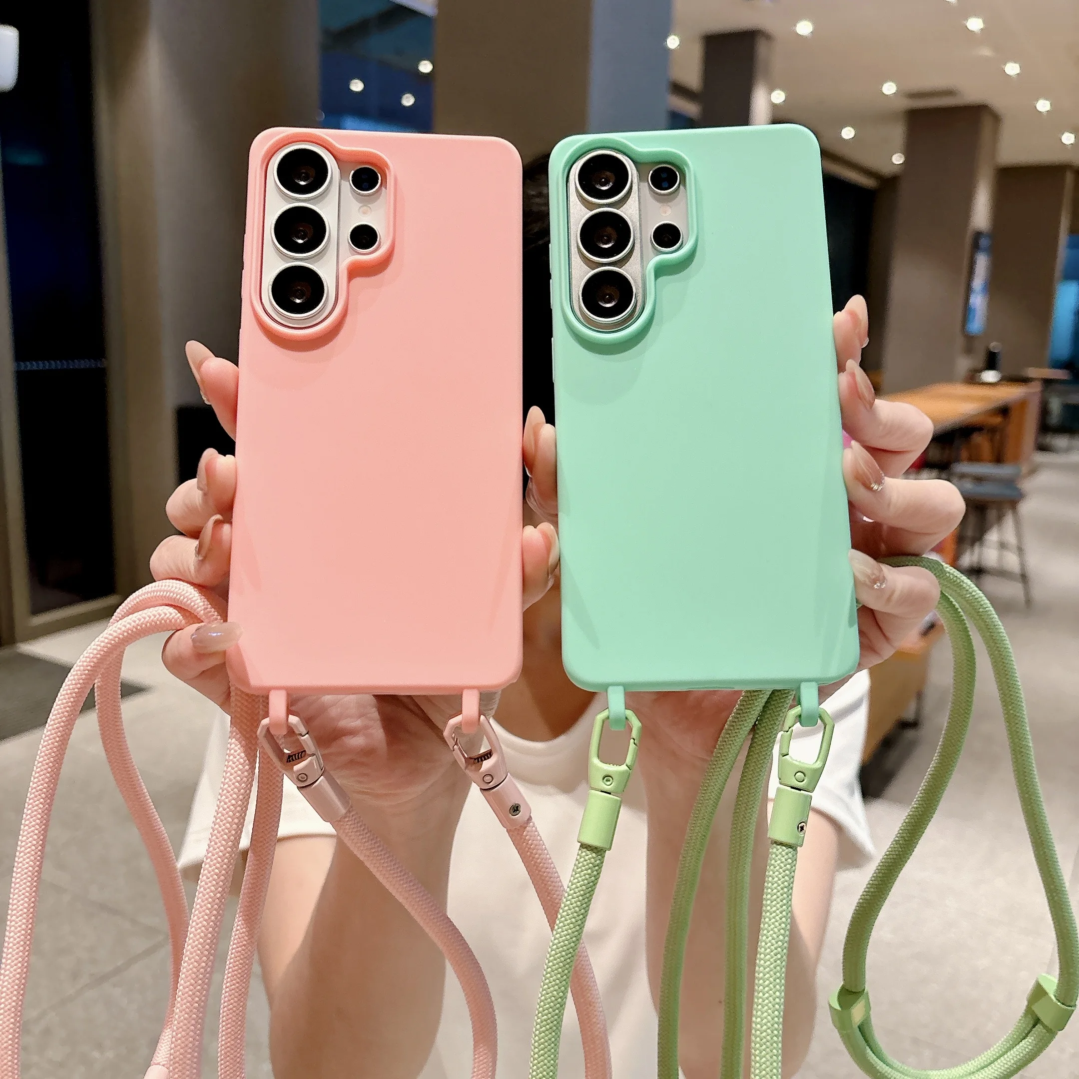 เคสโทรศัพท์สีสันสดใสสำหรับ Sam - Samsung Galaxy Strap บทวิจารณ์และราคา