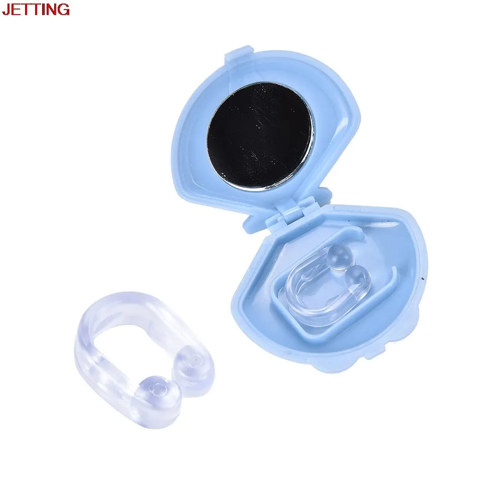 

1pcs Stop Snoring Nose Clip Silicone Magnetic Anti Snore Nose Clip Sleep Aid Anti Snore Device Sleep Apnea Anti Snore Stopper