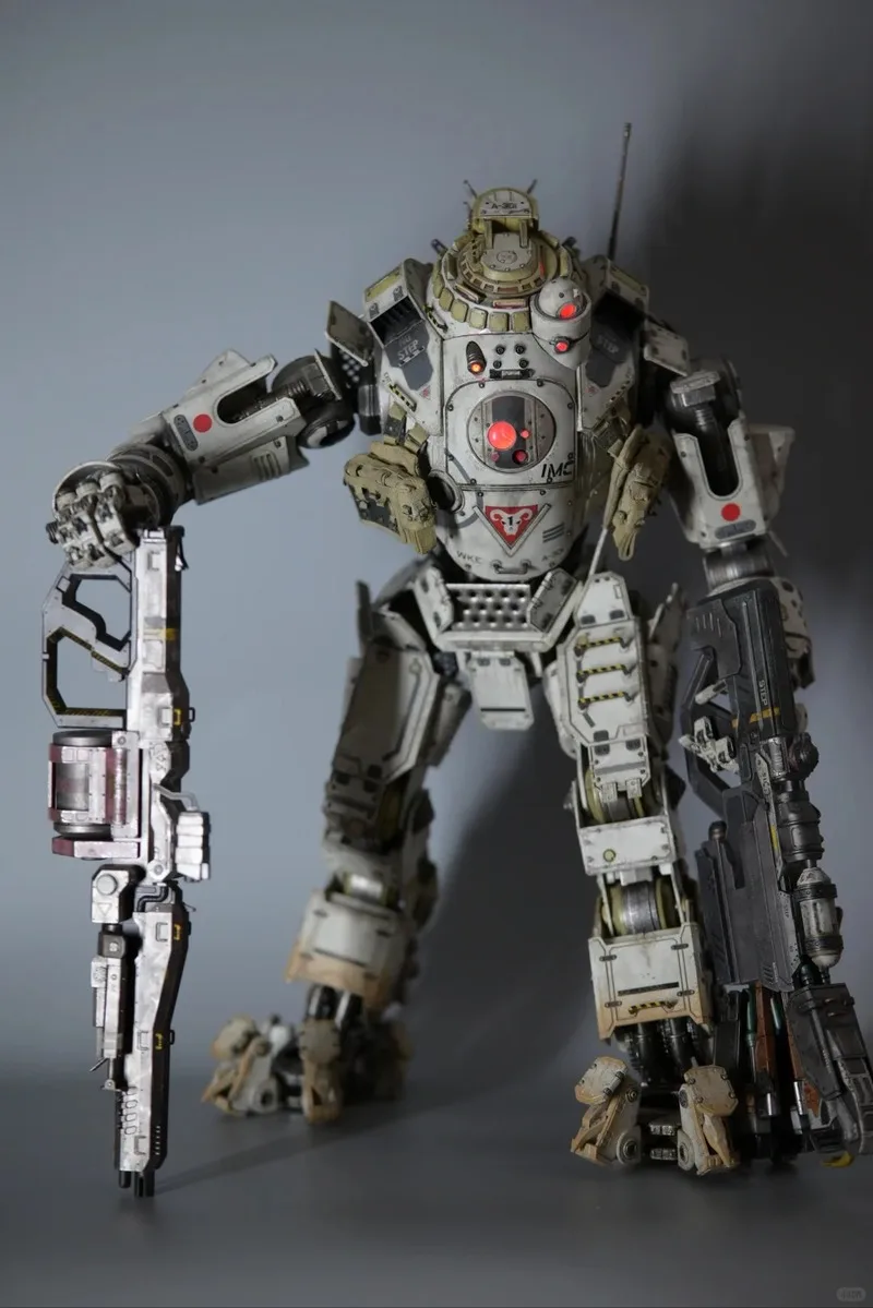 In Stock Genuine And Original 3A Threezero 20 Inch Titanfall Atlas External Bone Mecha Attached Driver Action Figure Model Toys