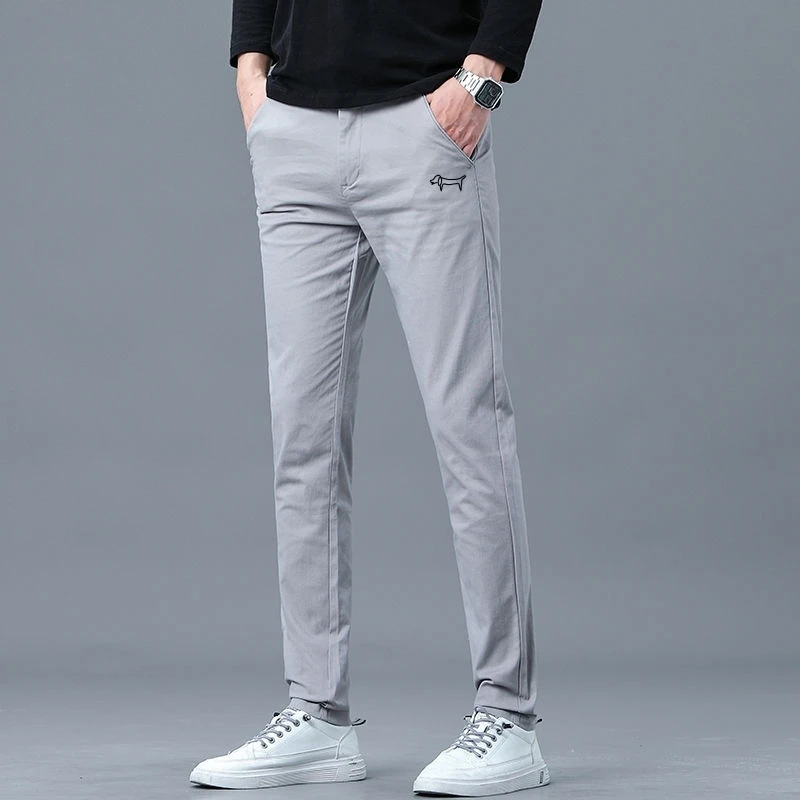 

Autumn men's cotton golf straight pants, high quality comfortable golf sports pants, fashion casual golf pants