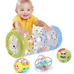 Baby Toys 6 12 Months Inflatable Crawling Baby Rattle Ball Toys Sensory Development Toys For Babies 1 Year Baby Games Toys