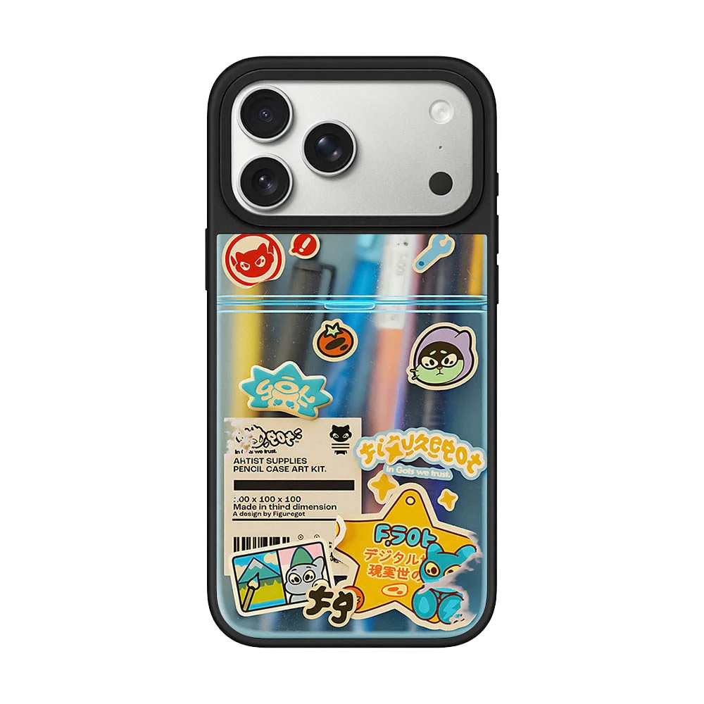 

Creative Cartoon Tags Acrylic / Mirror Magnetic Case: Compatible with IPhone 17 16 15 14 13 12 Pro Max 17 Air