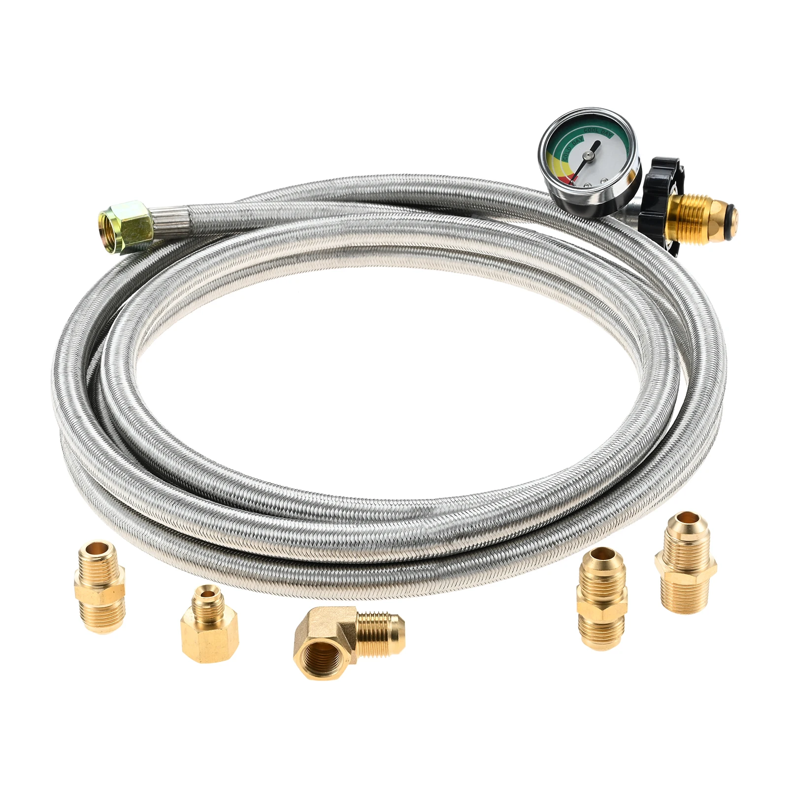 1Set Propane Gas Hose 3/8