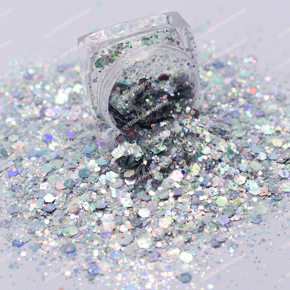 

New Chunky Mixes Glitter Devil's Eyes For snow globe cup valentines day gift