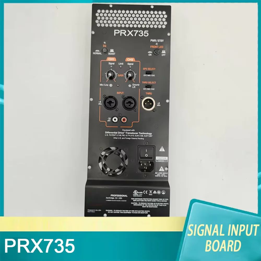 

PRX735 Signal Input Board Metal Panel PRX 735 For JBL