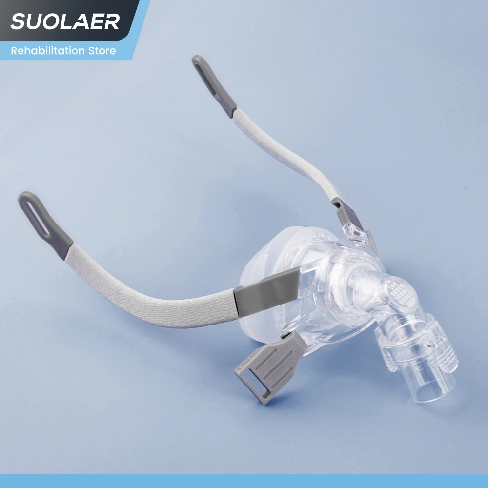 �y�Z�[�����z�R���p�N�g CPAP �@���}�X�N �\�t�g�V���R���}�X�N - �y�ʃ��j�o�[�T�� CPAP �@�}�X�N�A���������ċz���ÂƂ��т��h�~�p