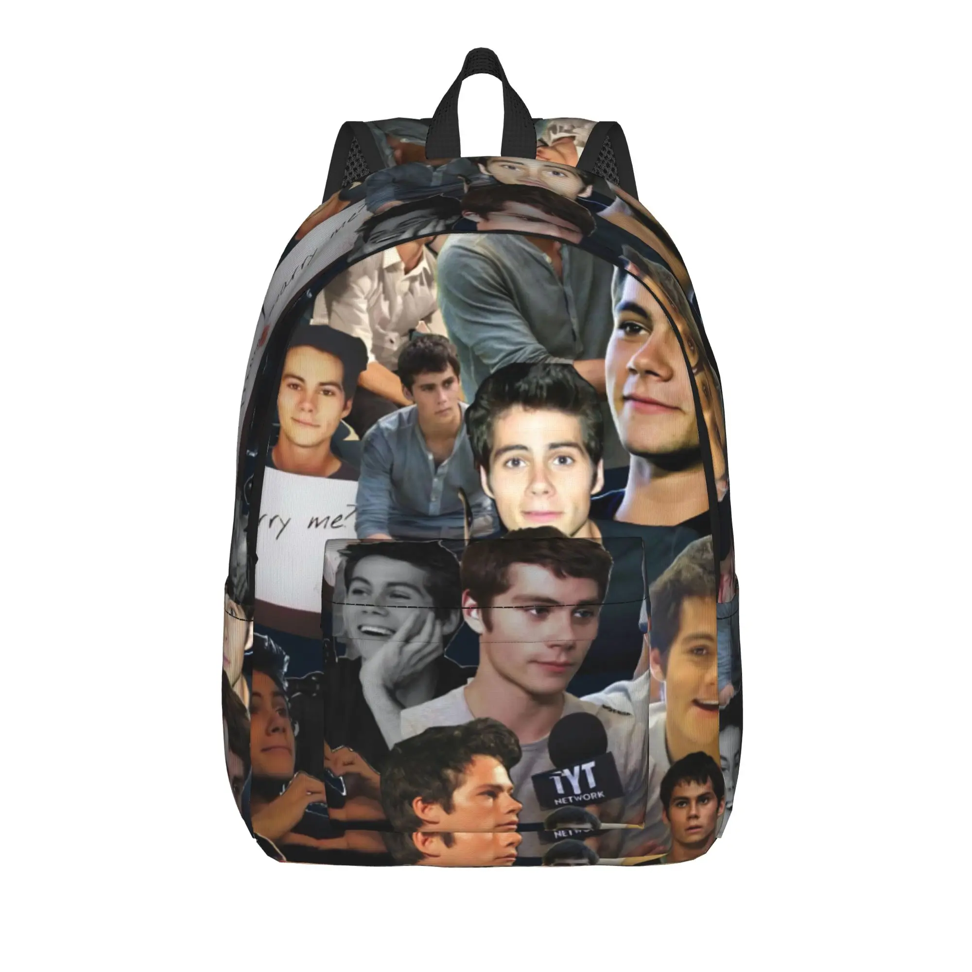 

Dylan Obrien Actor Cool Backpack Sports Student Hiking Travel Daypack for Men Women Laptop Computer Shoulder Bag