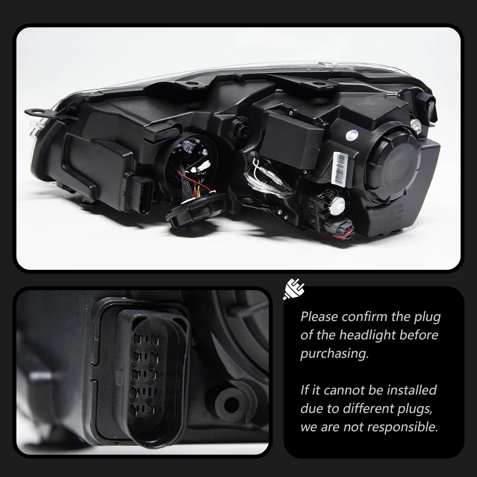 AKD Car Styling Head Lamp for VW Golf 6 Headlights 2009-2012 Golf 6 LED Headlight DRL Signal Lamp Hid Bi Xenon Auto Accessories