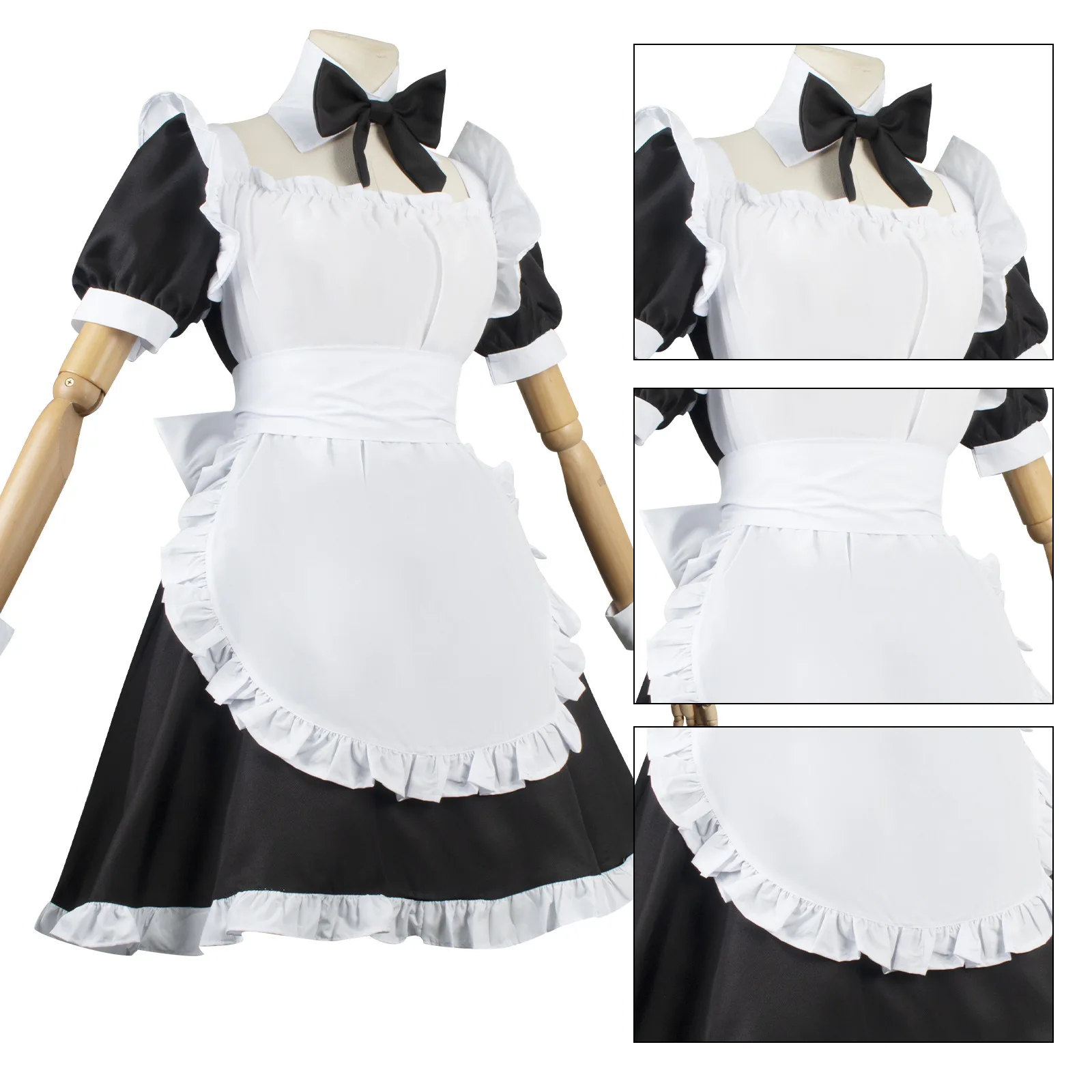 Lonely Rock Cos Dress Idi Zhi Hong Xia Shan Tian Liang Hou Teng Yi Li Maid Dress Cosplay Maid Dress