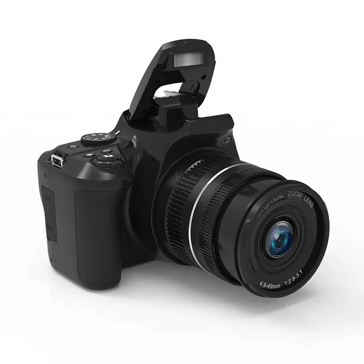 YYHC- 4k DSLR Digital Camera with 10x Optical Zoom and 3.0'' Color Display