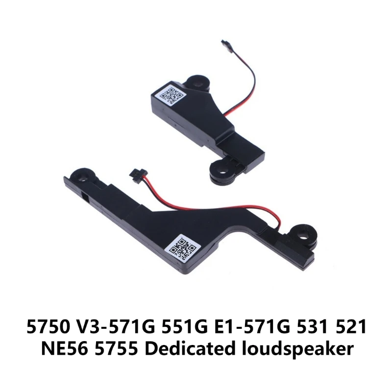 1 Pair Laptop Speakers Replacement for 5750 V3571G NE56 551G E1-571G 531 521