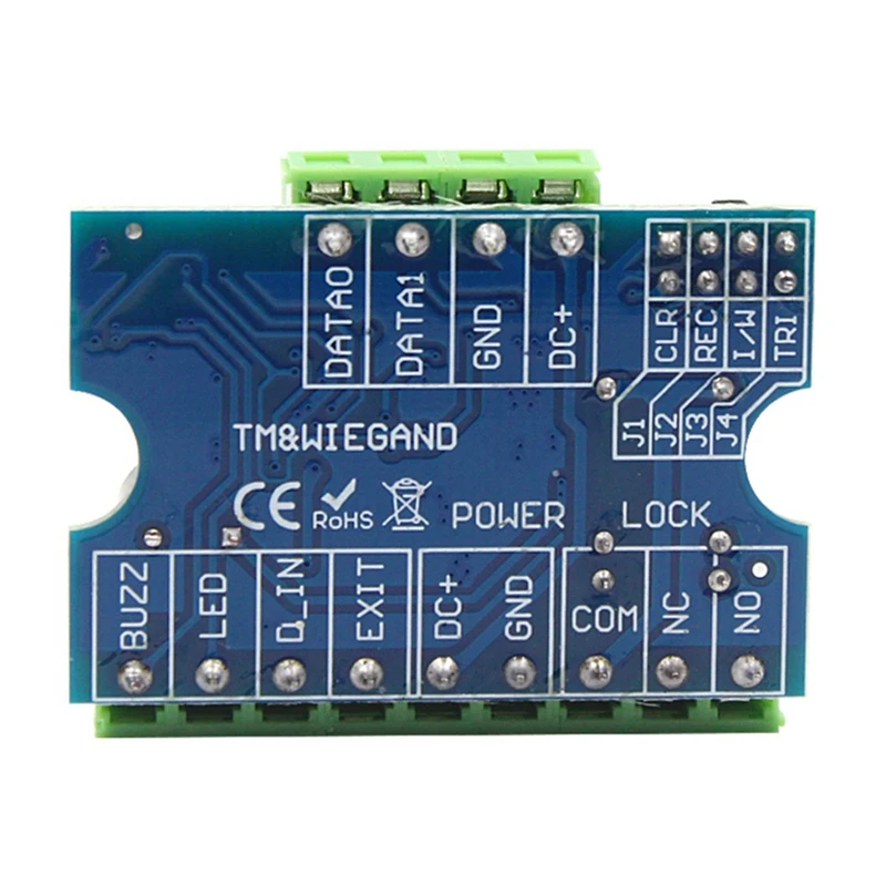 T81C 12V Access Controler With Magnetic Lock Gate Entry System Set Touch Memory DALAS TM Reader PCB Access Control Board