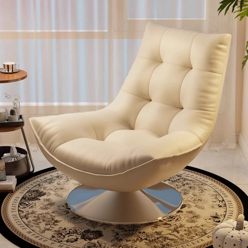 Balcony Ground Recliner Chair Living Room Comfortable Recliner Chair Hallway Office Nordic Chaise Lounges Hotel Furniture