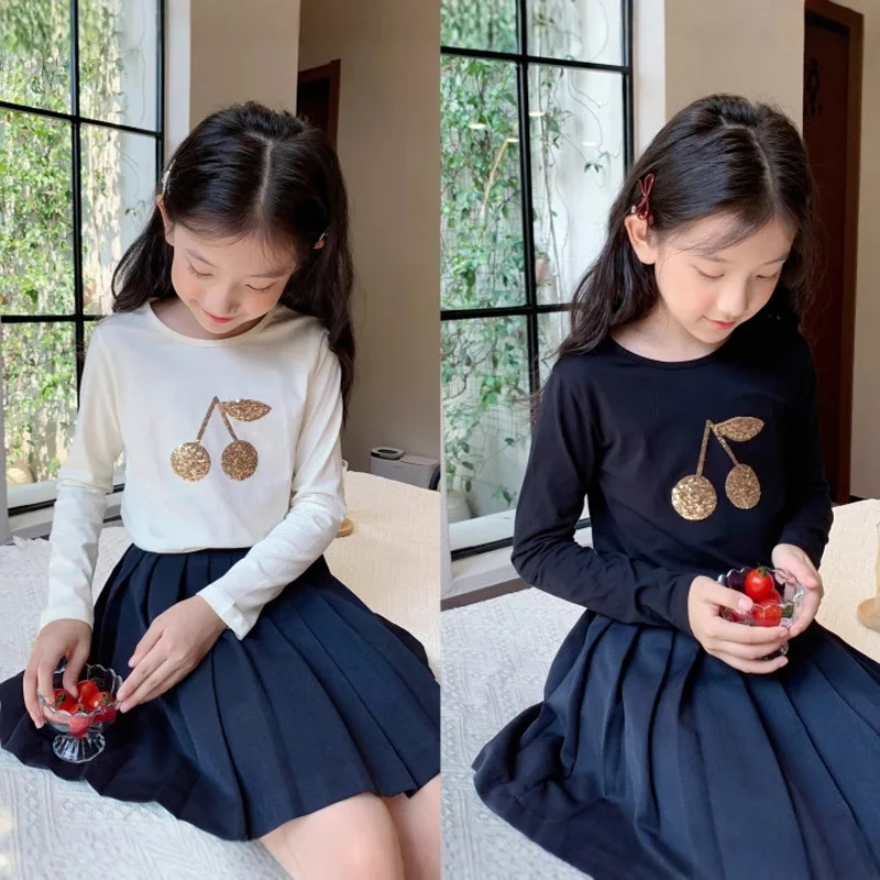 

В наличии, осень 2022, рубашки для маленьких девочек, хлопковое платье для маленьких детей, юбка с цветочным принтом для девочек, комплект рубашек, одежда для маленьких девочек