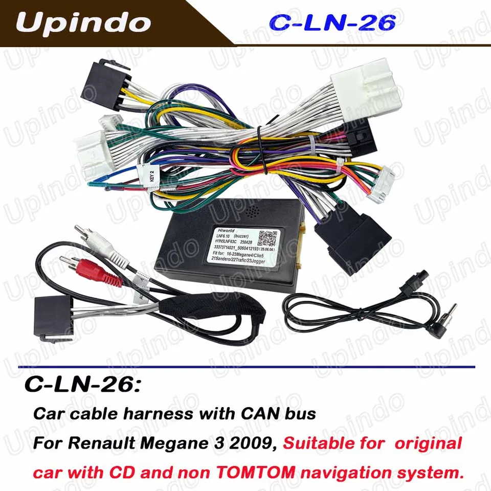 Android Radio CAN-Bus Adapter for Renault Megane 3 2009+ with