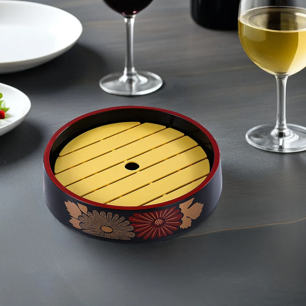 

Sushi Storage Plate Japanese Salmon Dish Creative Sashimi Barrel Tableware Unique Sushi Serving Platter Elegant Dining Solution