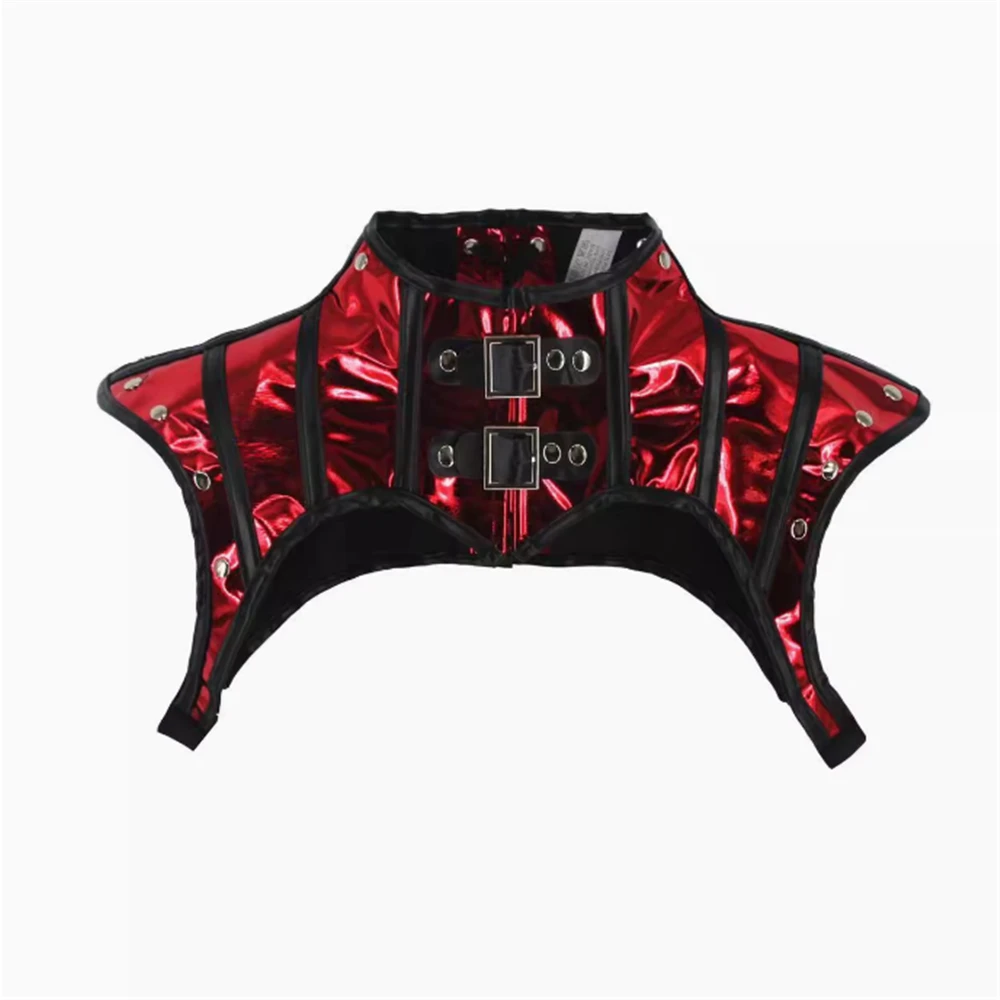 Strój sceniczny Srebrna kamizelka techniczna, tęczowy krótki top, odzież do występów, pasujące akcesoria do kostiumu tanecznego