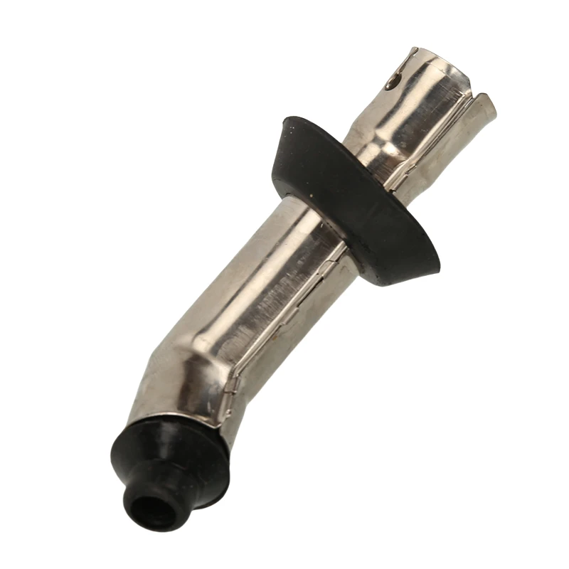 135 Degree Bend Metal Shielded Spark Plug Cap with Shield Replacement for Scooter ATV 70 90 110 125 150CC