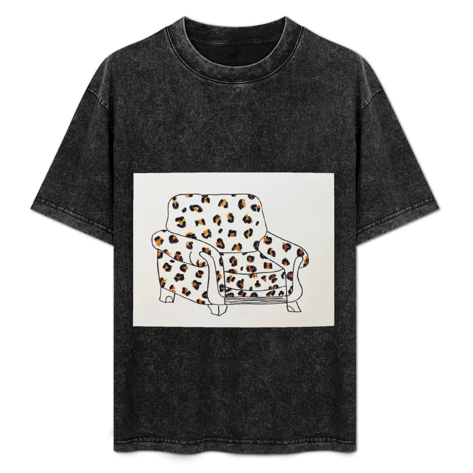 

Cheetah Chair T-Shirt Modern Style Print T-Shirt