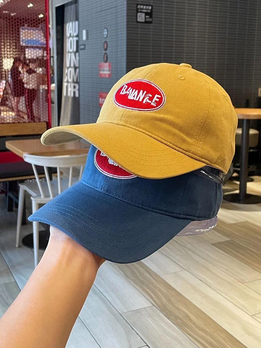 Gorra con visera para niños, sombrilla para las cuatro estaciones, pareja, circunferencia de la cabeza grande, gorra de béisbol suave, sombrero informal para hombres, marea