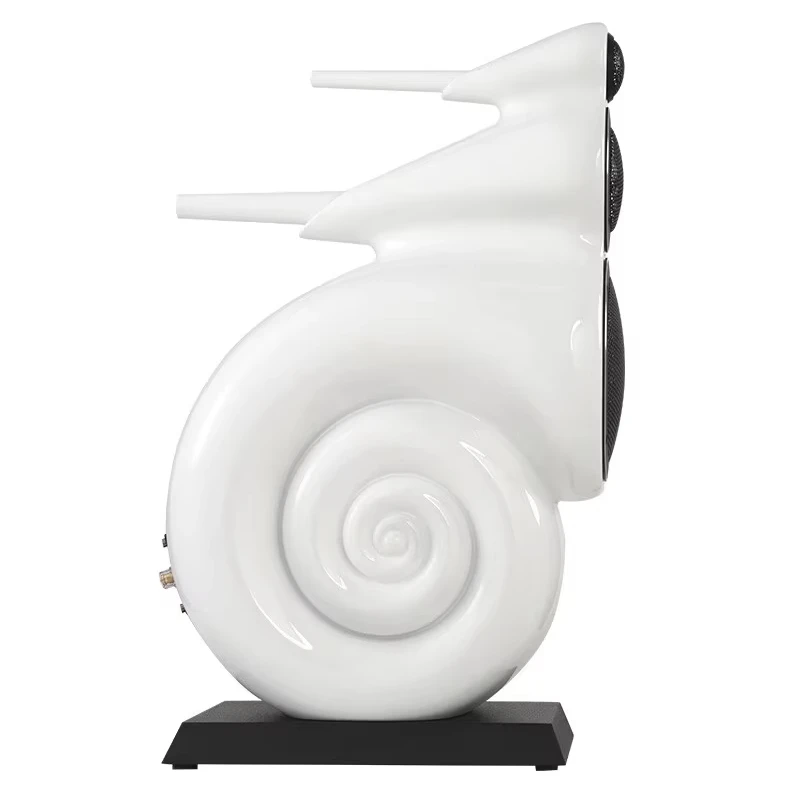 

Big Nautilus 8-inch HiFi Passive Tower Speaker Home Theater Sound System Speaker 3-frequency Good Sound Speaker