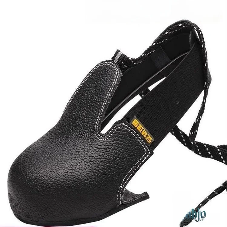 

Новые защитные накладки на обувь со стальным носком для посетителей, противоскользящие, для дома и повседневного использования