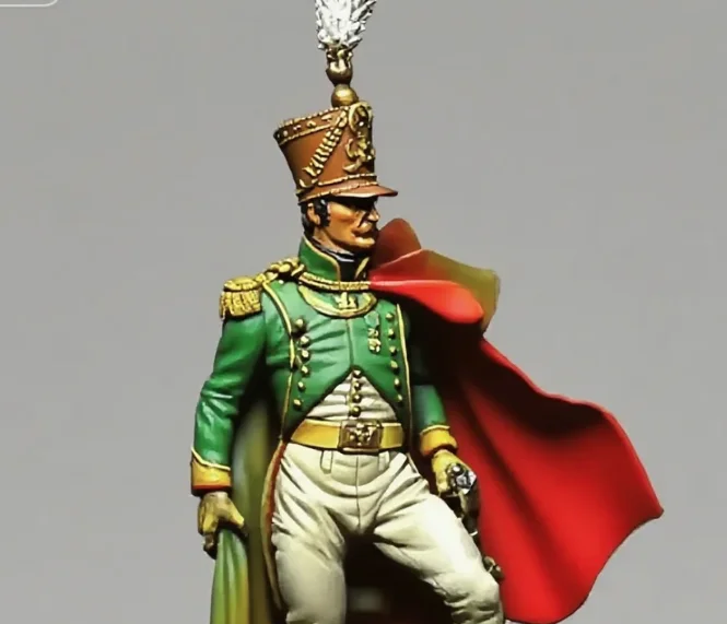 

1/32 (60mm) Resin Soldier model colorless and self-assembled A-2129