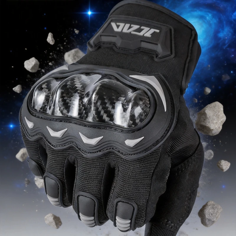 

Summer Breathable Full Finger Motorcycle Gloves Anti-fall Anti-slip Touchscreen for Men Women Outdoor Racing Riding