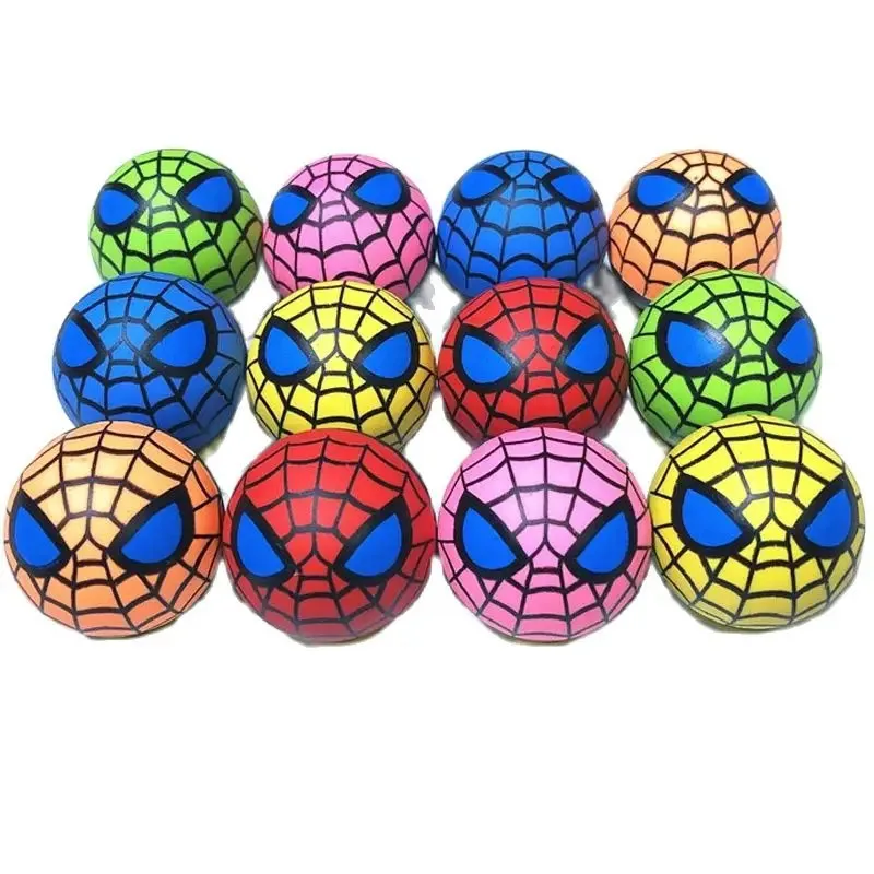 8pcs Spiderman Bouncy Balls for Kids Rubber Balls 30mm Spider Party Bag Filler for Birthday Party Favors Classroom Prizes Gifts